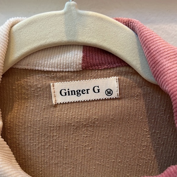 Colorblock button down - Picture 2 of 3